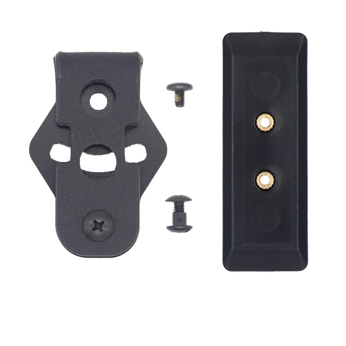 Negative Cant Plate Equipment Mount (NCP-E) with Evolution Universal TQ Holder and 3"x8" WoundClot