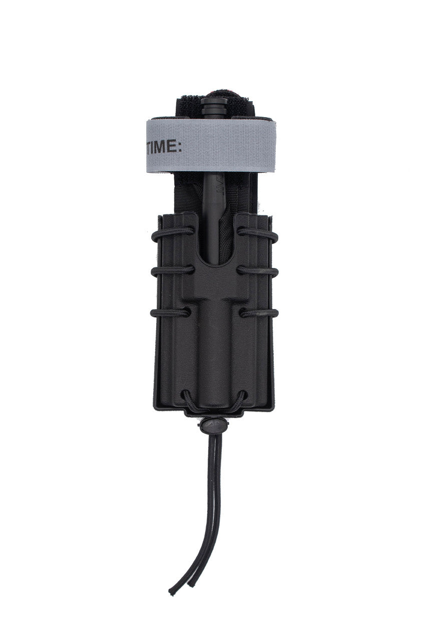 Negative Cant Plate Equipment Mount (NCP-E) with Evolution Universal TQ Holder and 3"x8" WoundClot
