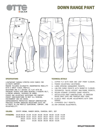 OTTE Gear Down Range Pant
