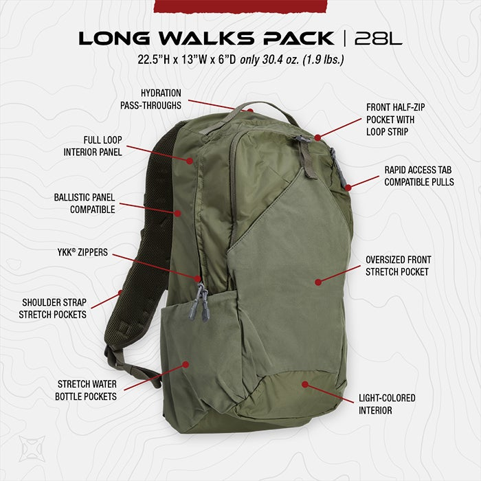 Vertx Pro Long Walks Pack 28L
